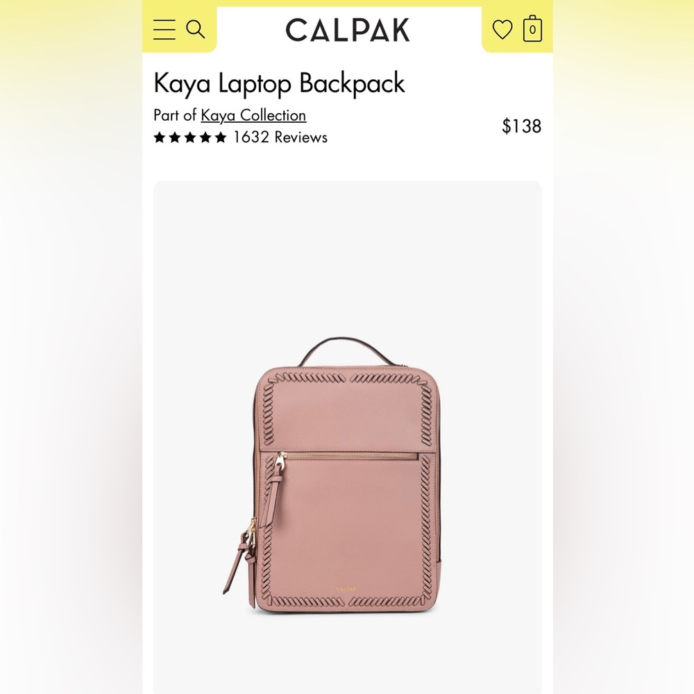 CALPAK Kaya Laptop Backpack